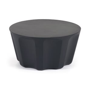 Vilandra Coffee Table, Black, Ø 60 cm