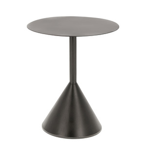 Yinan Side Table, Black, ⌀ 48 cm