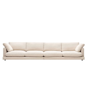 Gala-sohva, beige, L 390 cm