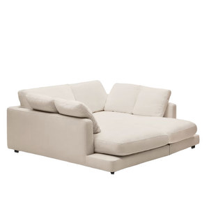 Gala-sohva, beige, L 210 cm