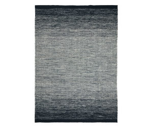 Lule-matto, black, 140 x 200 cm