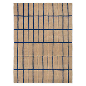 Tiiliskivi-matto, sininen, 140 x 200 cm