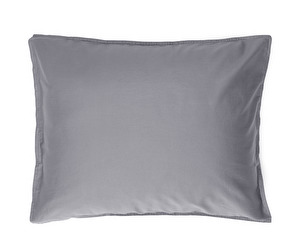Saara Pillowcase, Deep Grey, 50 x 60 cm