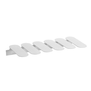 Step-kenkähylly, valkoinen, L 60 cm
