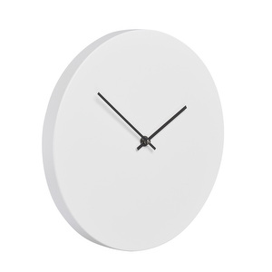 Kiekko-kello, vaaleanharmaa sametti/musta, ⌀ 27 cm