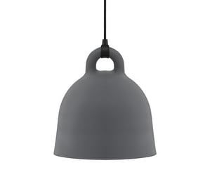 Bell Pendant Lamp, Grey