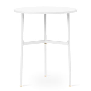 Union-baaripöytä, white, ⌀ 80 cm