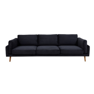 Pascal-sohva, Lincoln-kangas 100 antrasiitti, L 244 cm