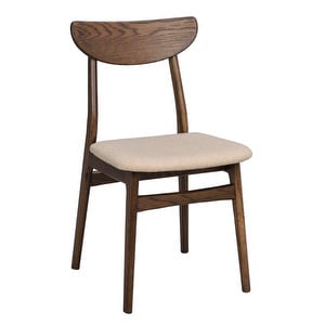 Rodham-tuoli, ruskea tammi/beige