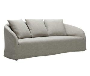 Dahlia-sohva, Pine-kangas 2 grey-beige, L 210 cm