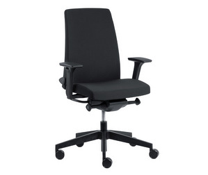 Motto 10 SL Office Chair, Black, Armrests