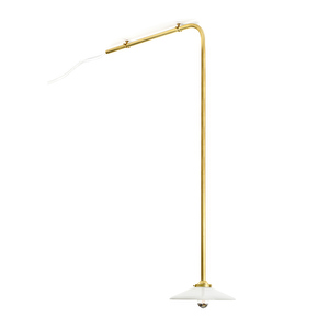 Ceiling Lamp N°2, Brass, 55 x 105 cm
