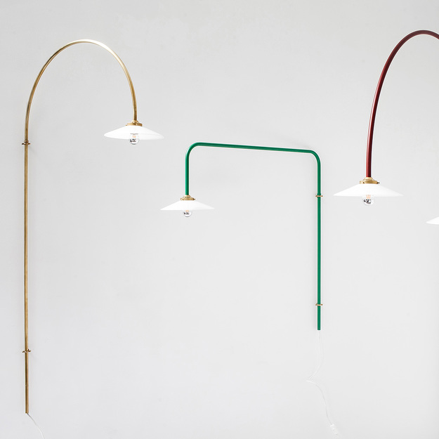 Valerie Objects Vepsäläinen N°2, Brass Lamp Hanging 