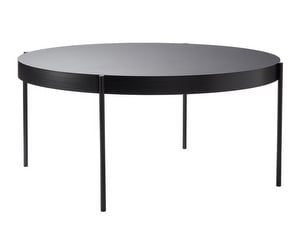 Series 430 -ruokapöytä, musta, ø 160 cm
