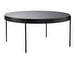 Series 430 Dining Table, Black, ø 160 cm