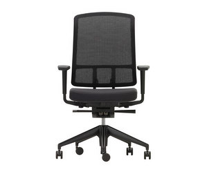 AM Chair Office Chair, Black/Black