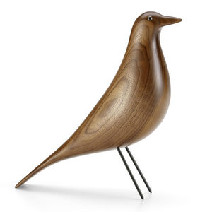 Eames House Bird -lintu, pähkinä