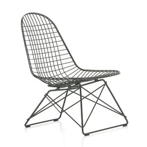 Eames LKR Wire -tuoli, dark green