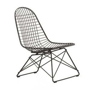 Eames LKR Wire -tuoli, musta