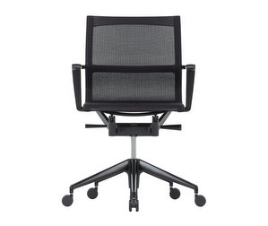 Physix Office Chair, Black/Black