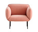 Nakki-nojatuoli, Remix 3 -kangas 0612 vaaleanpunainen, L 97 cm