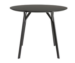 Tree Dining Table, Black/Black, ø 90 cm