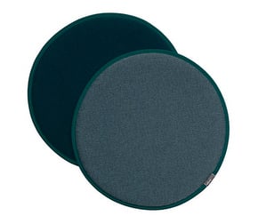 Seat Dots Cushion, Nero/Ice Blue – Petrol/Nero
